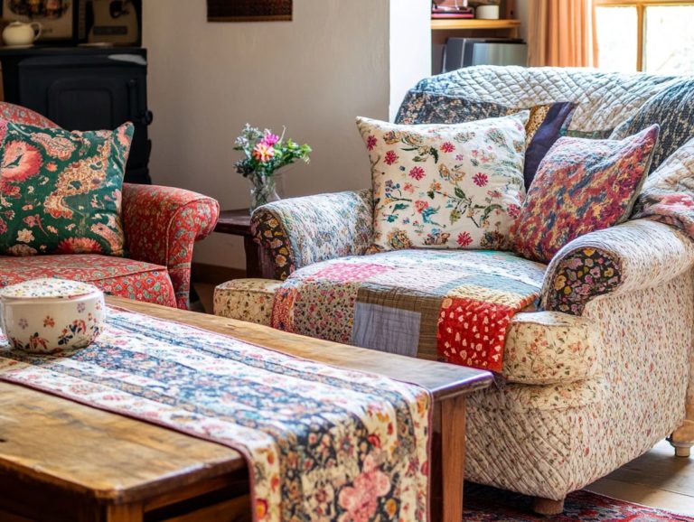 Incorporating Vintage Textiles as Decorative Accessories