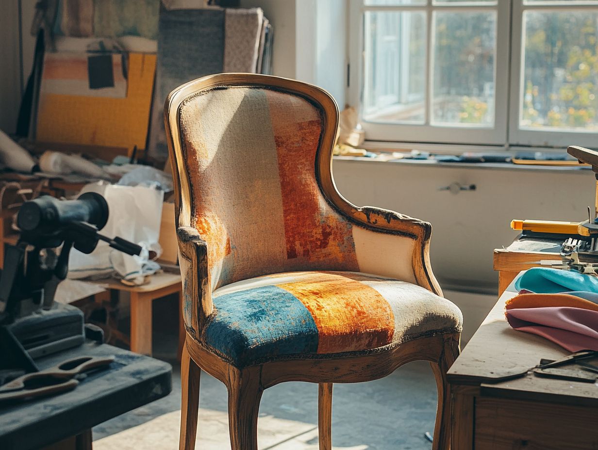 Image showing Frequently Asked Questions about revamping vintage chairs