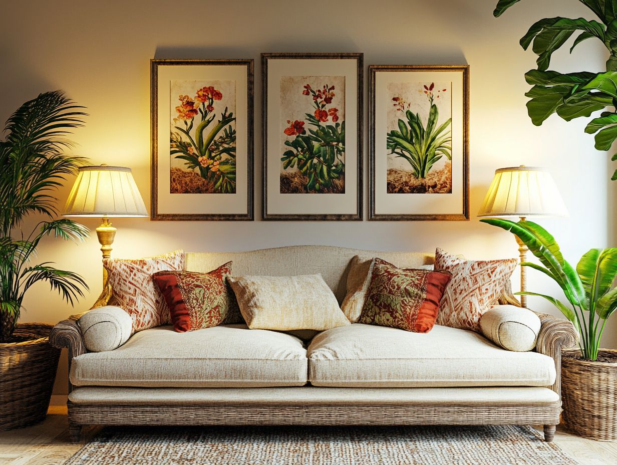 What are the benefits of incorporating vintage wall art in living spaces?