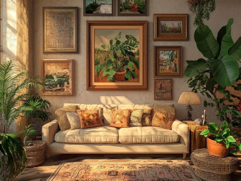 The Benefits of Vintage Wall Art in Living Spaces