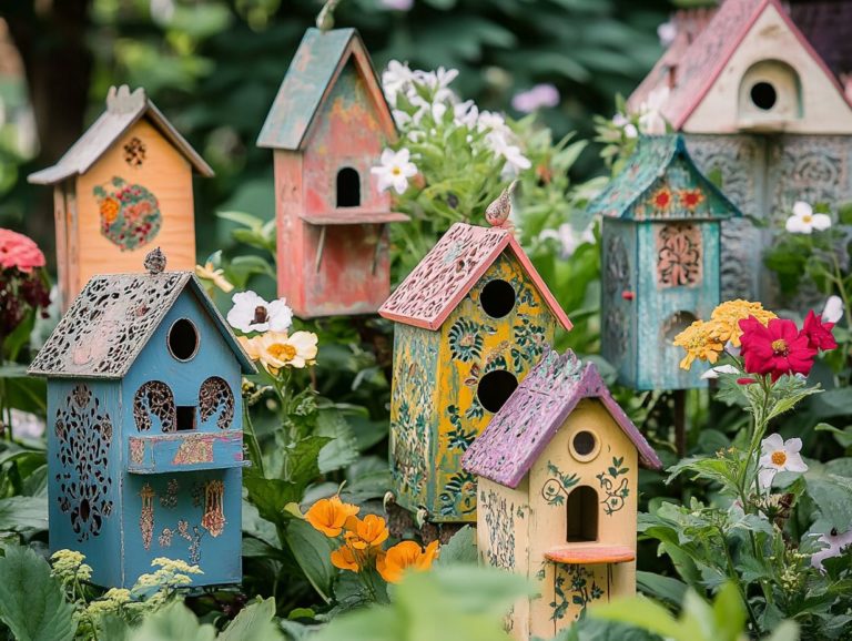 The Best Vintage Birdhouses to Enhance Your Yard