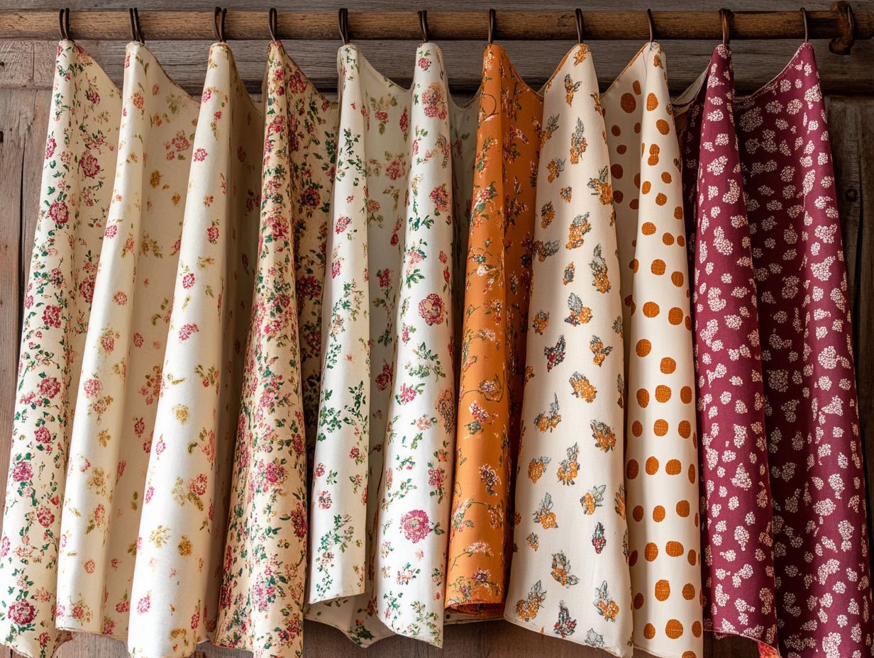 An overview of frequently asked questions about vintage fabric patterns