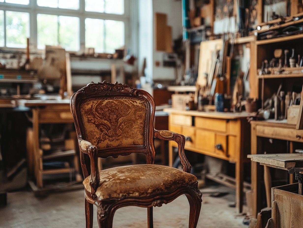 A guide to finding the best vintage furniture restoration workshop.