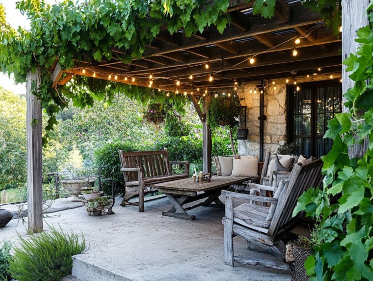 The Best Vintage Outdoor Decor for a Rustic Feel