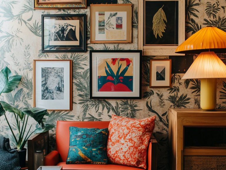 The Best Vintage Wall Art for Eclectic Spaces