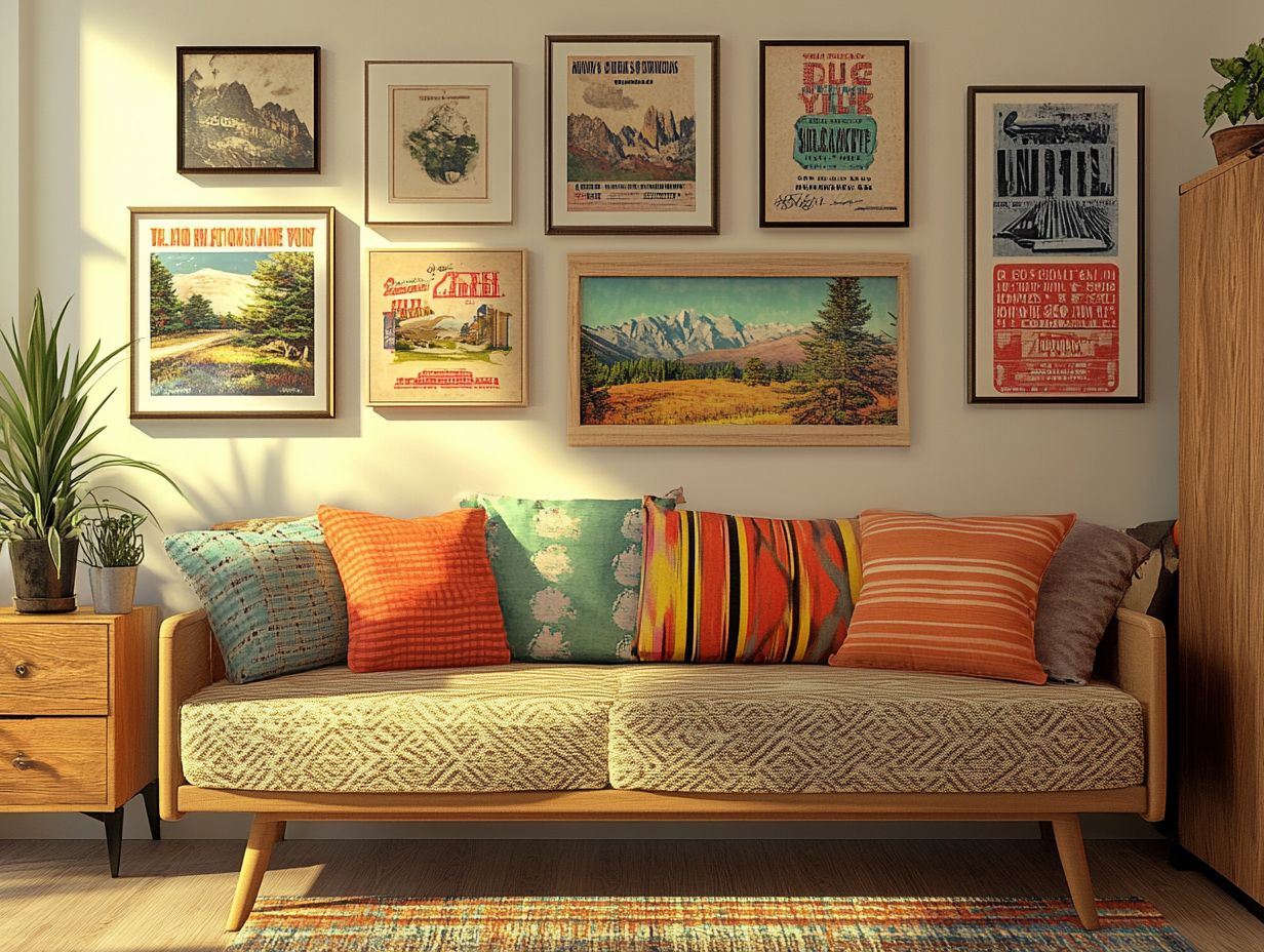 How Can Vintage Wall Art Help Create a Cozy and Inviting Atmosphere in Family Rooms?