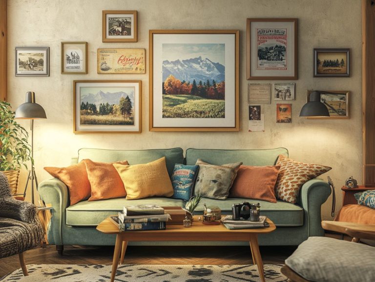 The Best Vintage Wall Art for Family Rooms