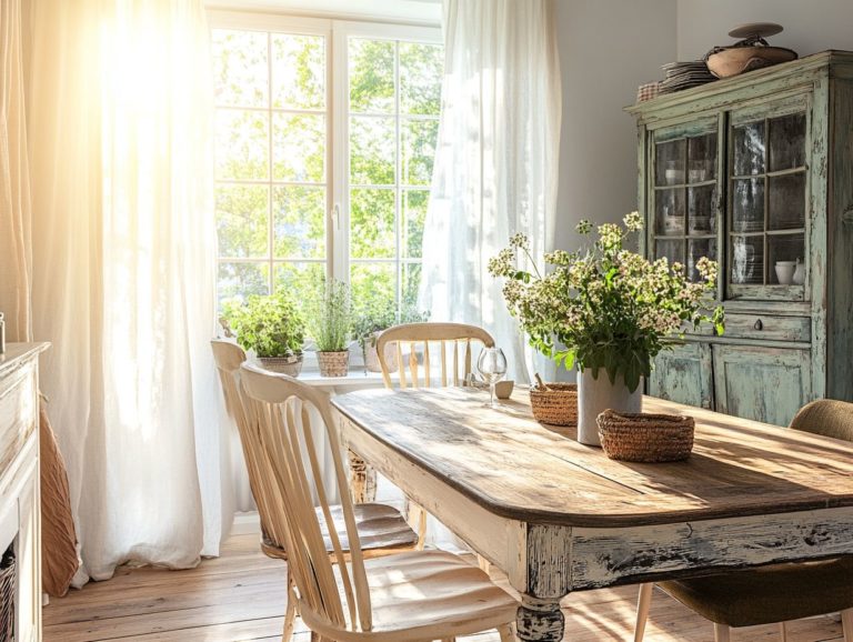 The Charm of Vintage Furniture in Farmhouse Decor