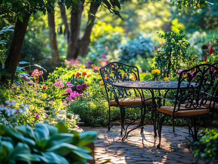 The Charm of Vintage Outdoor Furniture