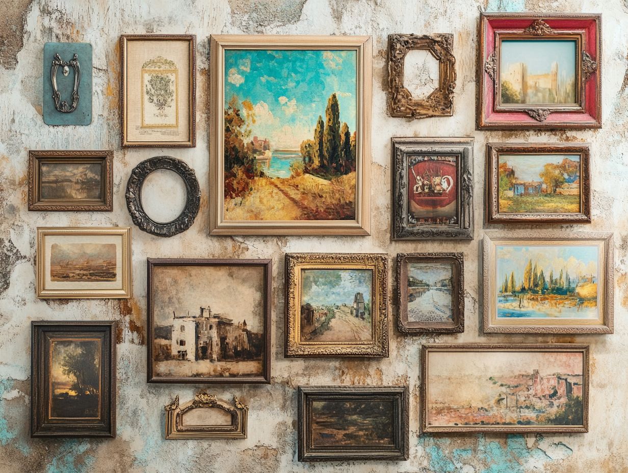 What is vintage wall art?