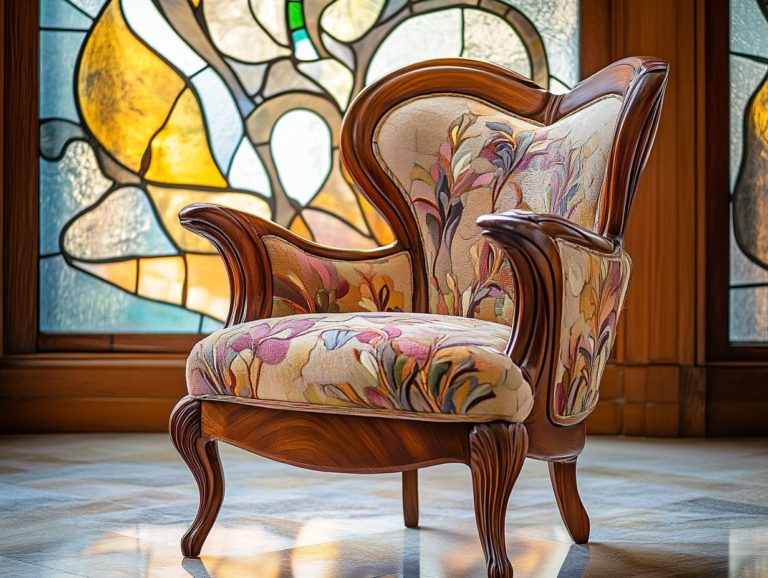 The Influence of Art Nouveau on Vintage Furniture