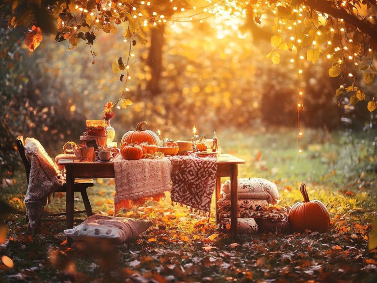 The Magic of Vintage Outdoor Decor in Autumn
