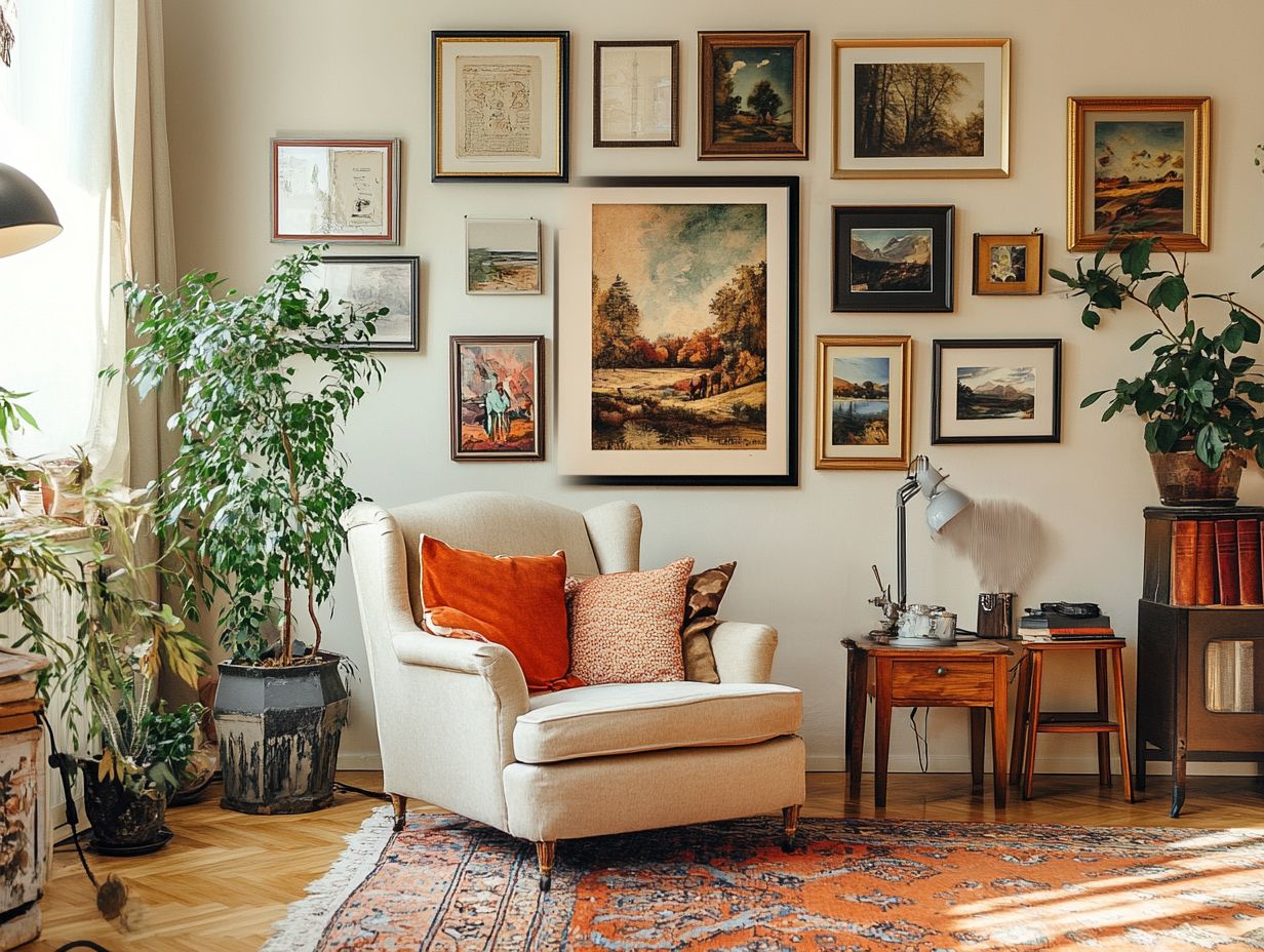 Why is vintage wall art popular?