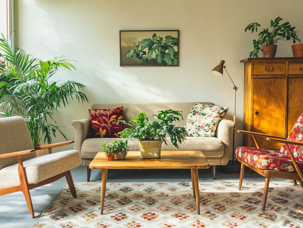 A collection of tips for finding affordable vintage furniture