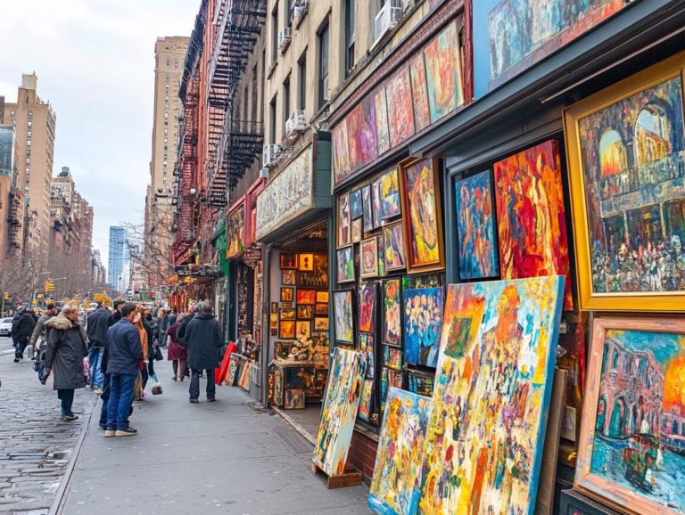 Top 10 Places to Find Vintage Wall Art in NYC