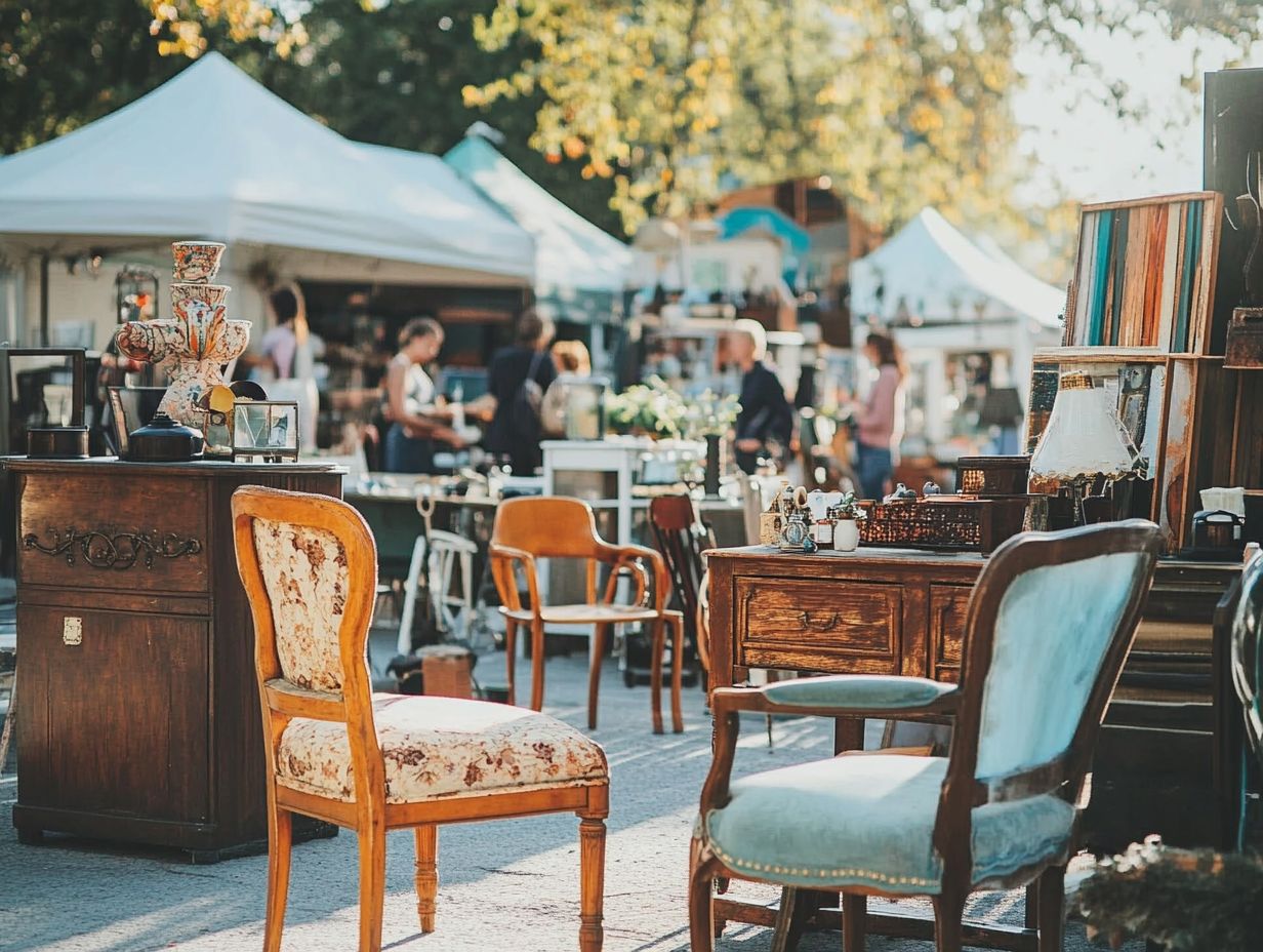 Collage of top vintage furniture markets in [Your City]