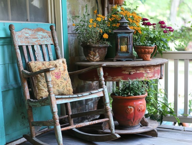 Transforming Your Porch with Vintage Decor