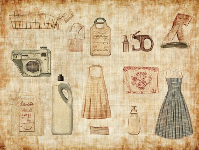 Understanding Vintage Fabric Care Symbols