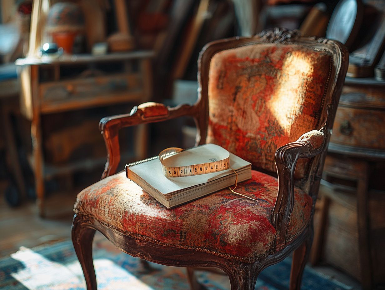 Why is understanding vintage furniture measurements important?