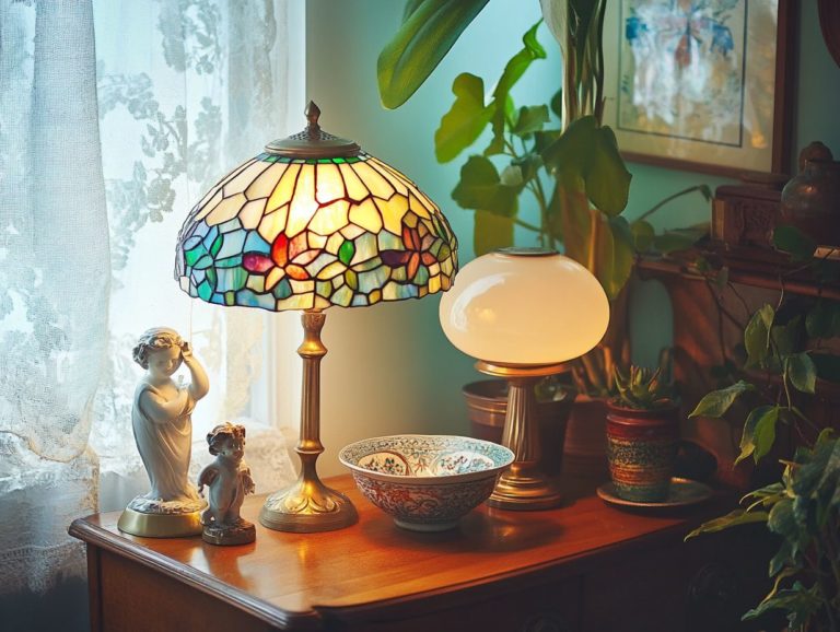 Understanding Vintage Lamp Materials