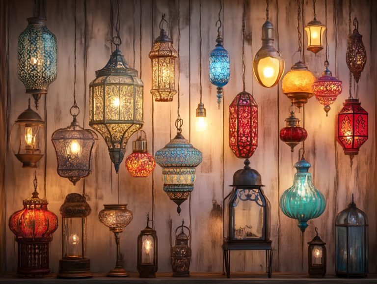 Unique Vintage Lighting Styles from Around the World