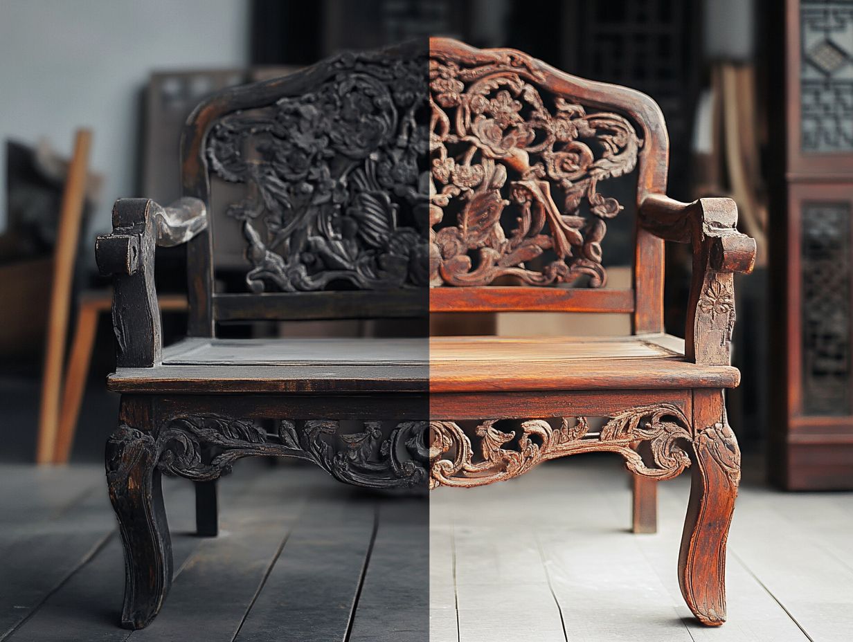 Key Takeaways: A visual guide to understanding vintage furniture.