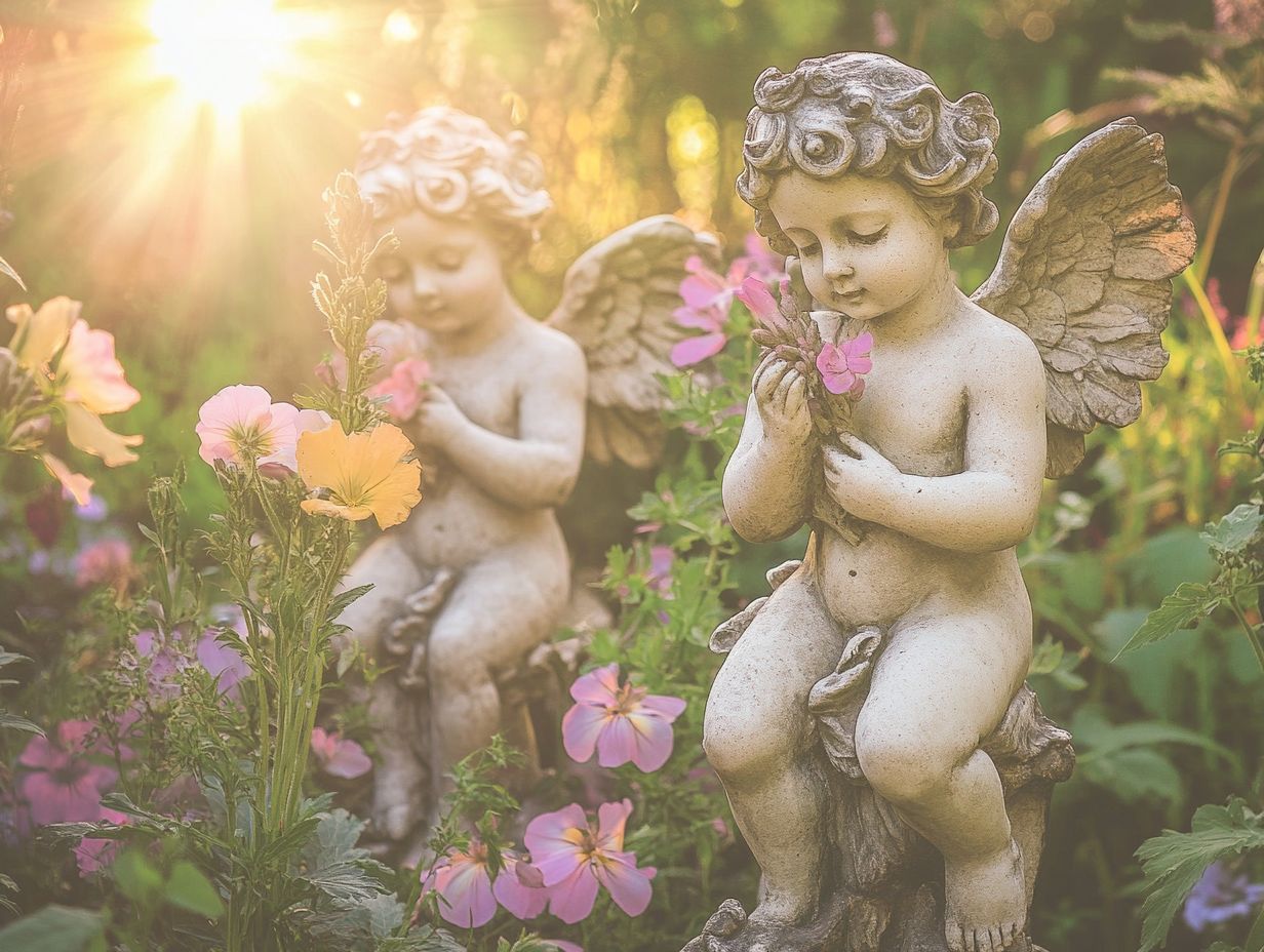 Vintage Garden Statues