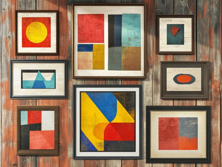 Vintage Wall Art Styles from the 20th Century