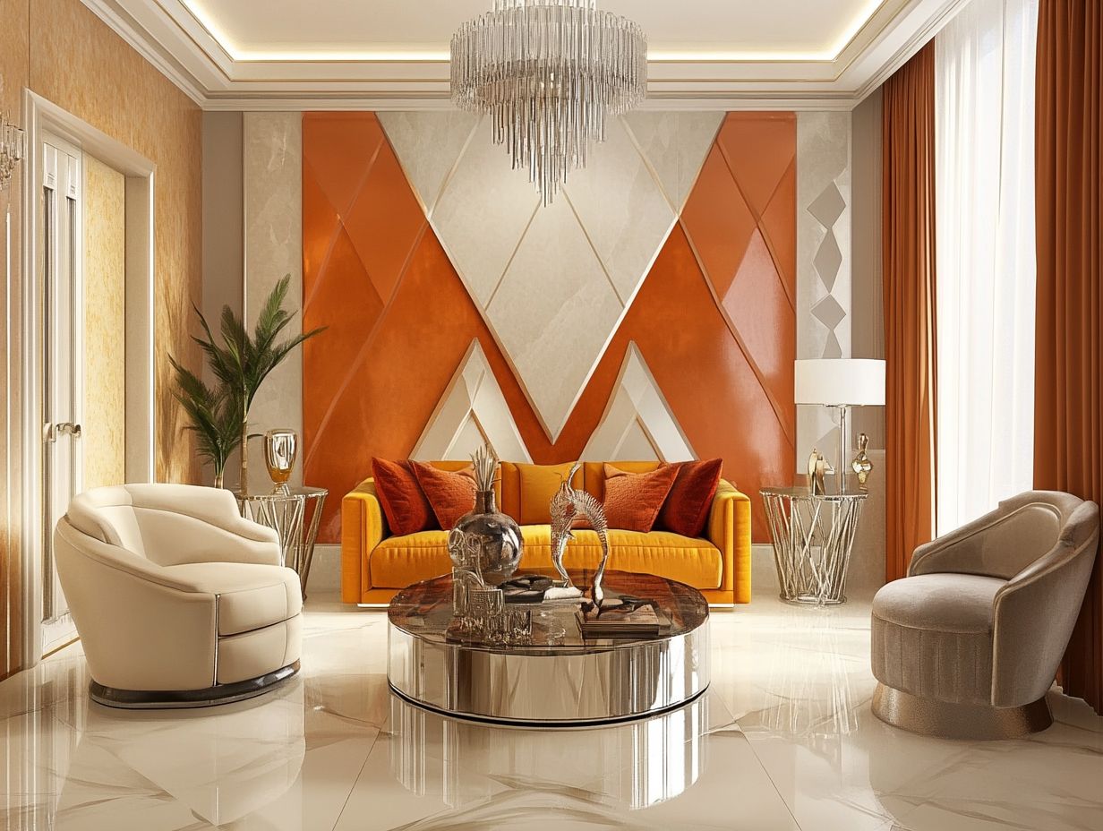 Decor ideas for art deco style homes