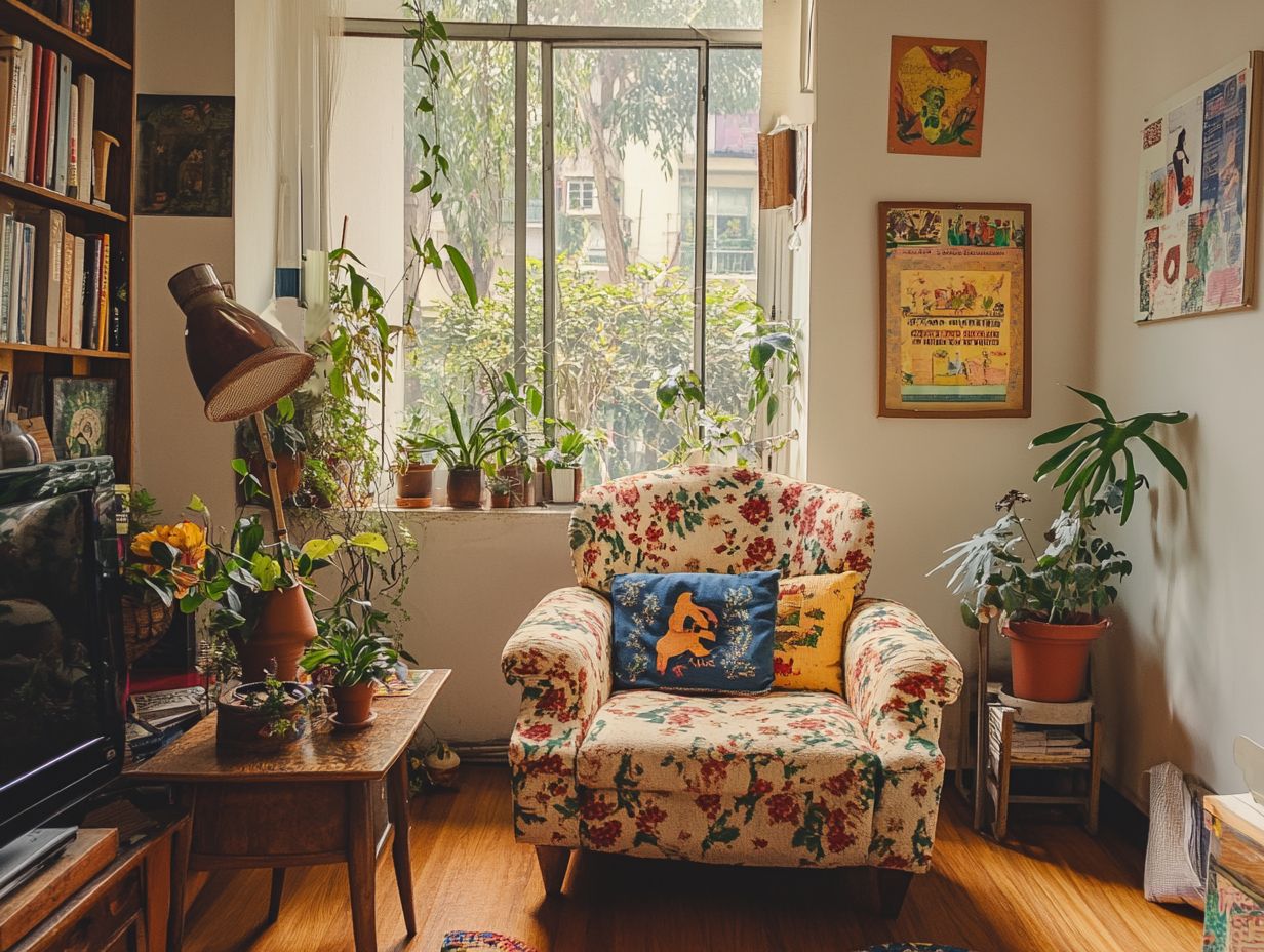 Creative ideas for vintage decor in small spaces