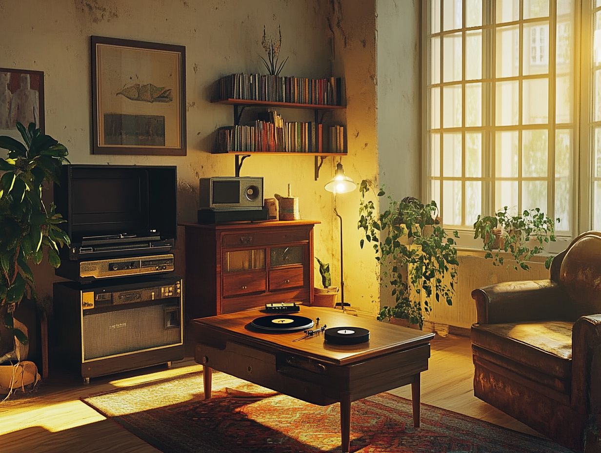 A variety of vintage decor ideas for urban apartments