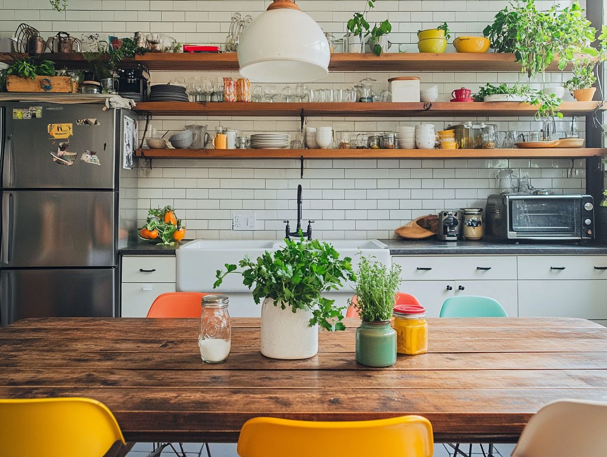 An example of DIY vintage projects that enhance kitchen charm.