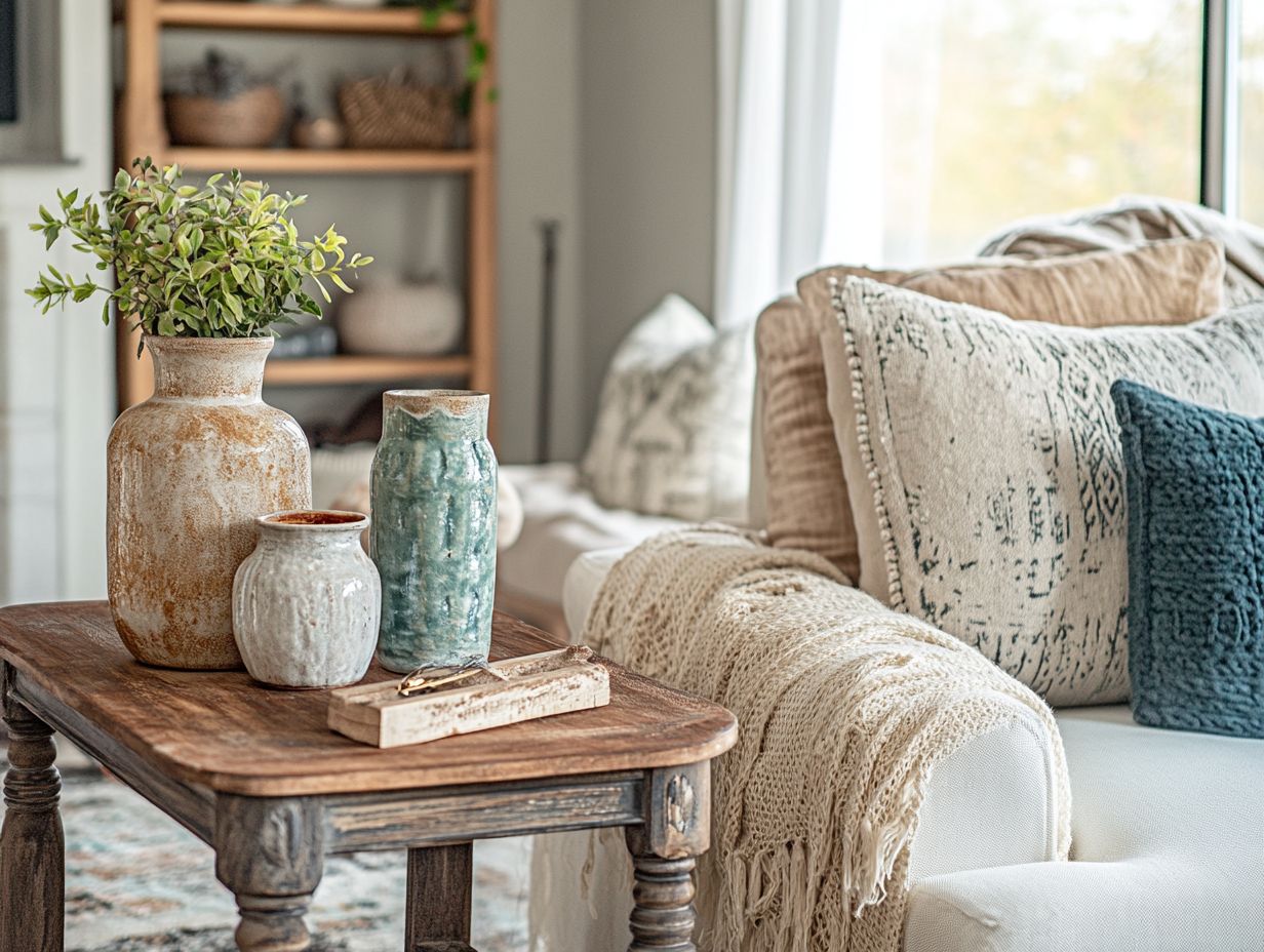 A beautifully crafted vintage side table made of wood