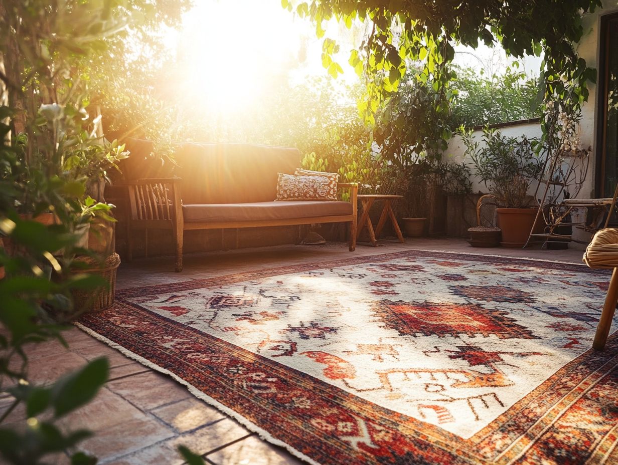 Tips for Caring for Vintage Rugs Outdoors