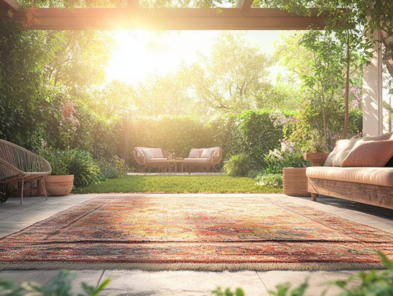 How to Choose Vintage Rugs for Outdoor Spaces