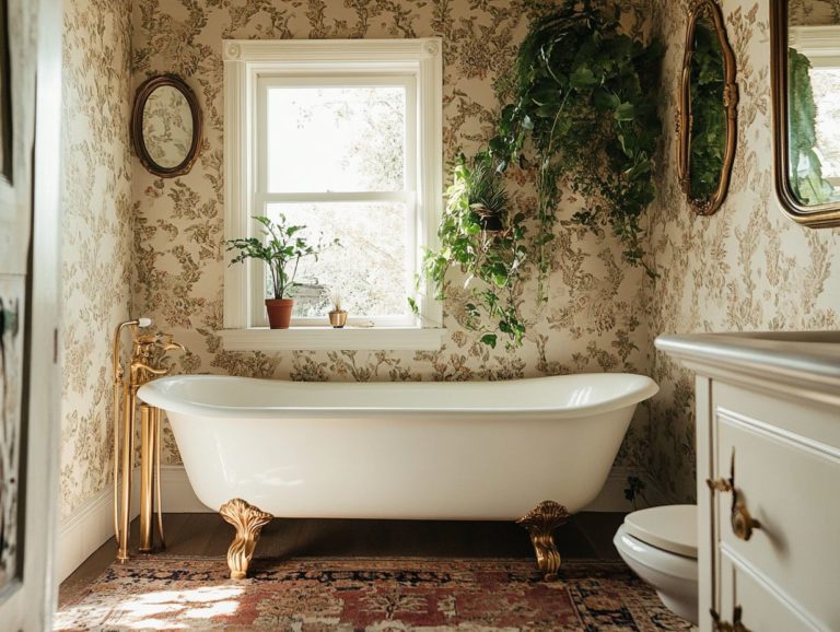 How to Create a Luxurious Bathroom with Vintage Accents