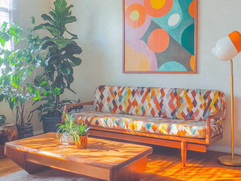 How to Create a Mid-Century Modern Look with Vintage Decor