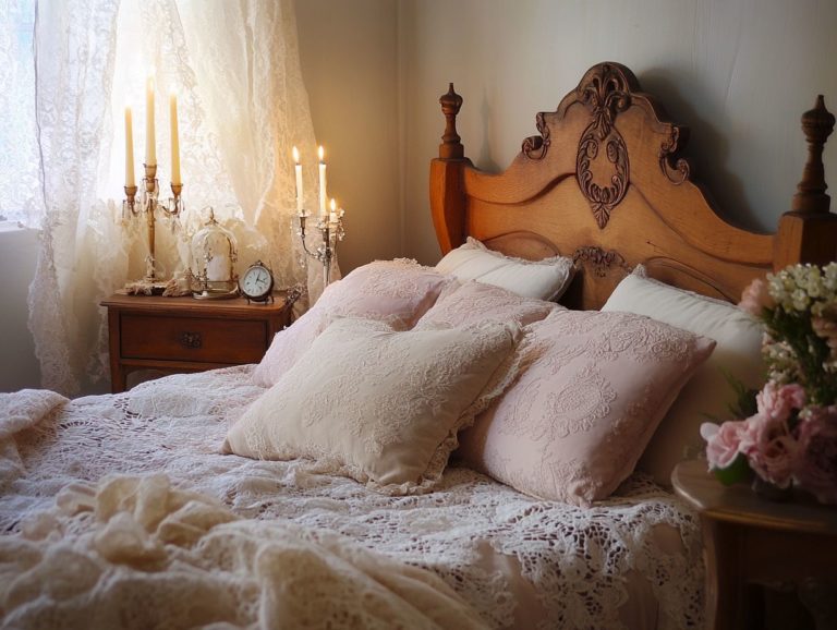 How to Create a Romantic Bedroom with Vintage Decor