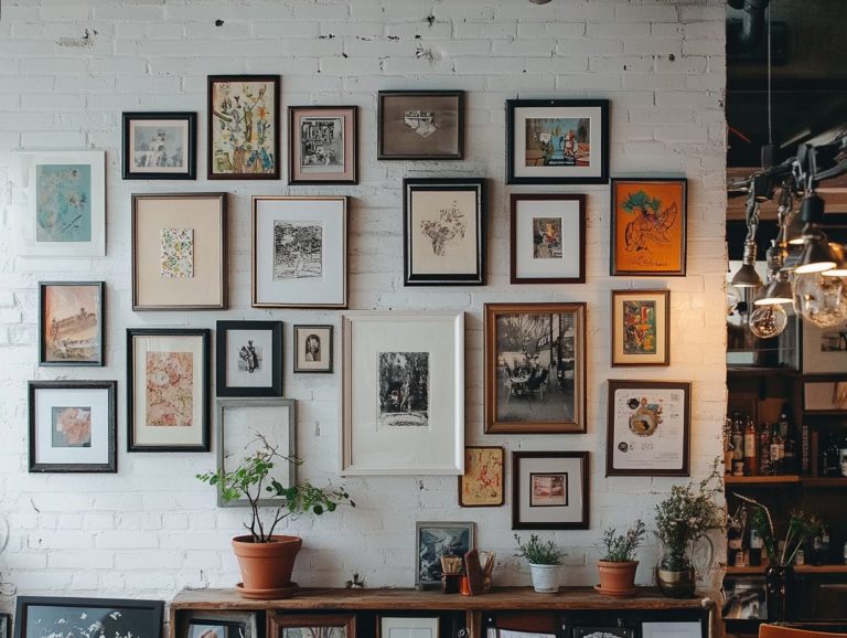 How to Create a Vintage Gallery Wall