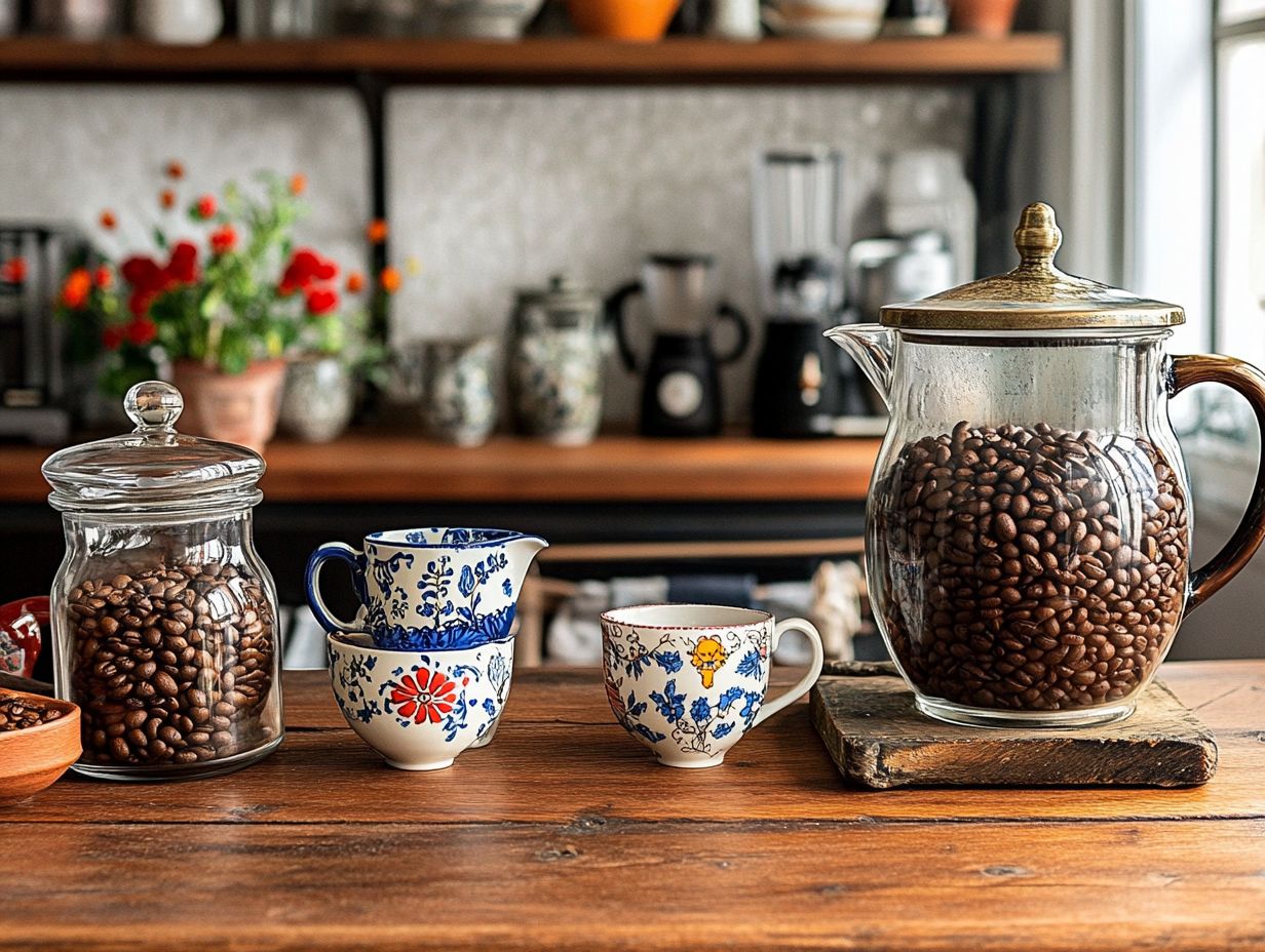 Step-by-Step Guide to Creating a Vintage-Inspired Coffee Station