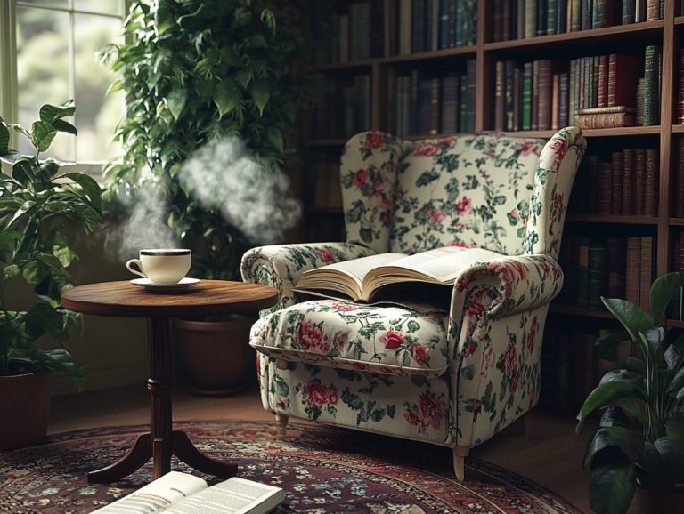 How to Decorate a Reading Nook with Vintage Furniture