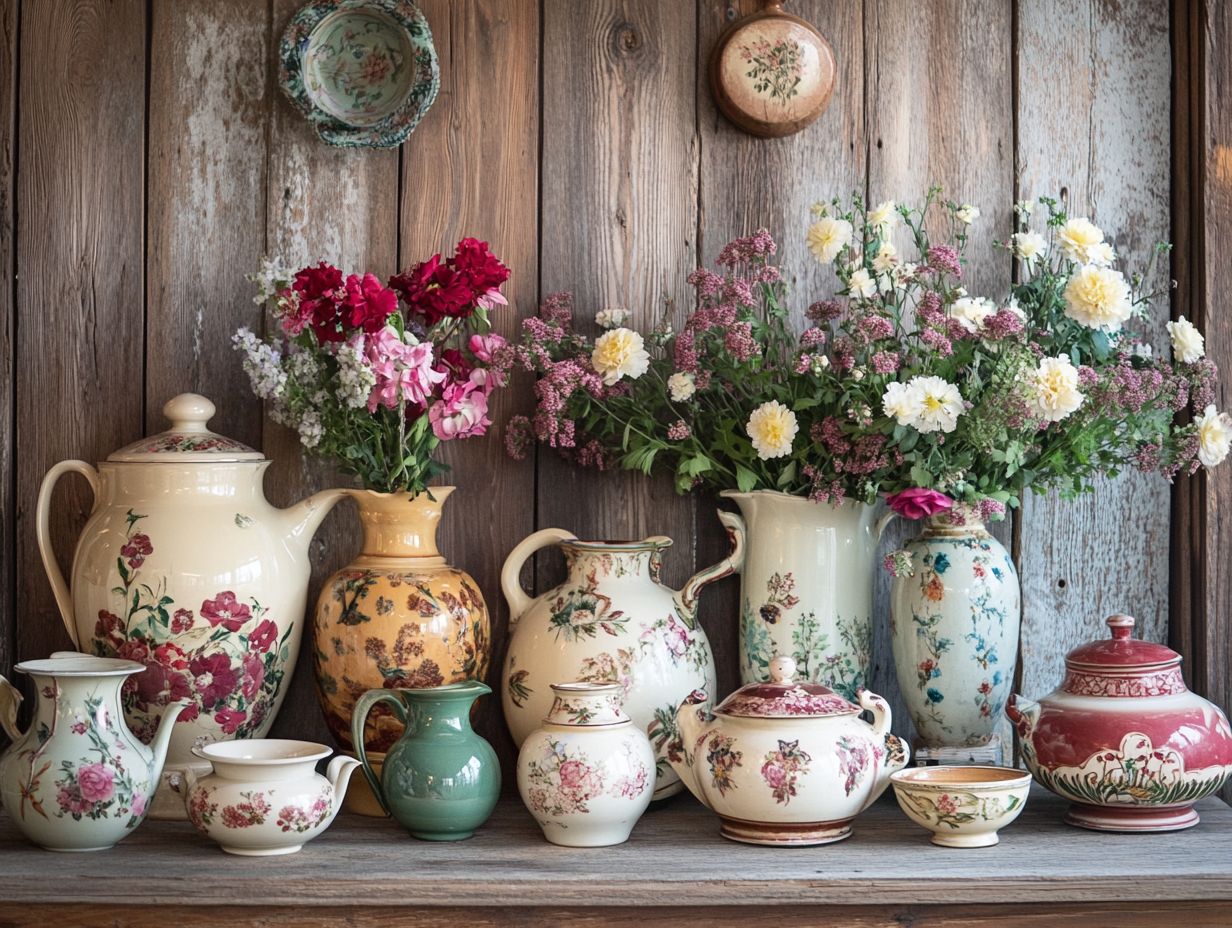 Collection of Vintage Ceramics