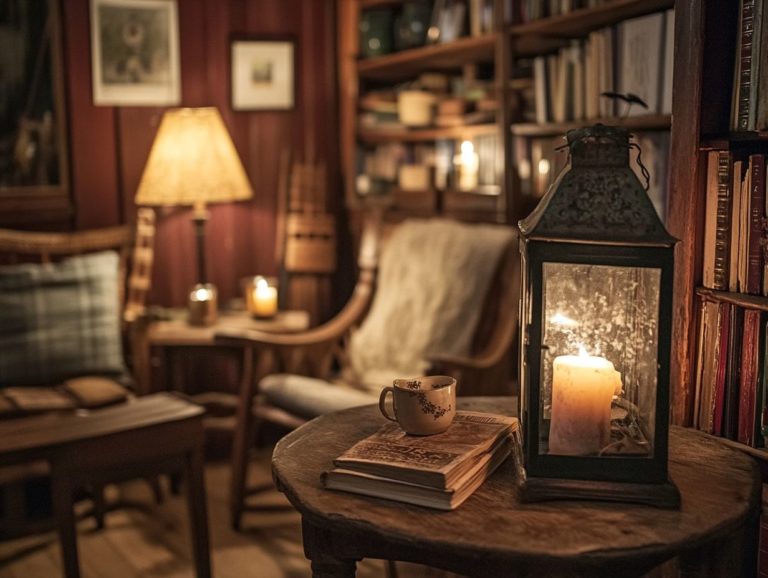 How to Decorate with Vintage Lanterns for a Cozy Ambiance
