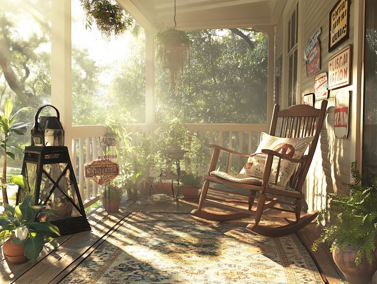 DIY Vintage Decor Ideas for Your Porch