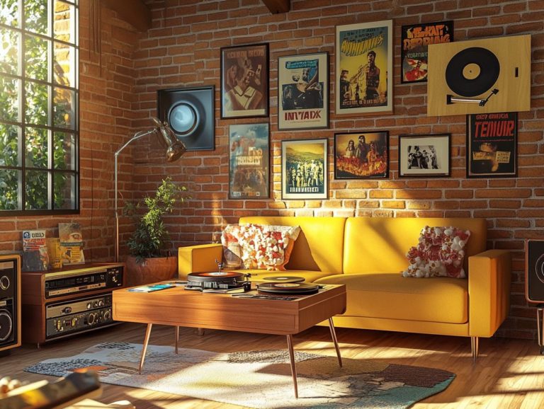 How to Design a Vintage Entertainment Room