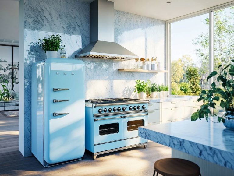 How to Incorporate Vintage Appliances in a Modern Kitchen
