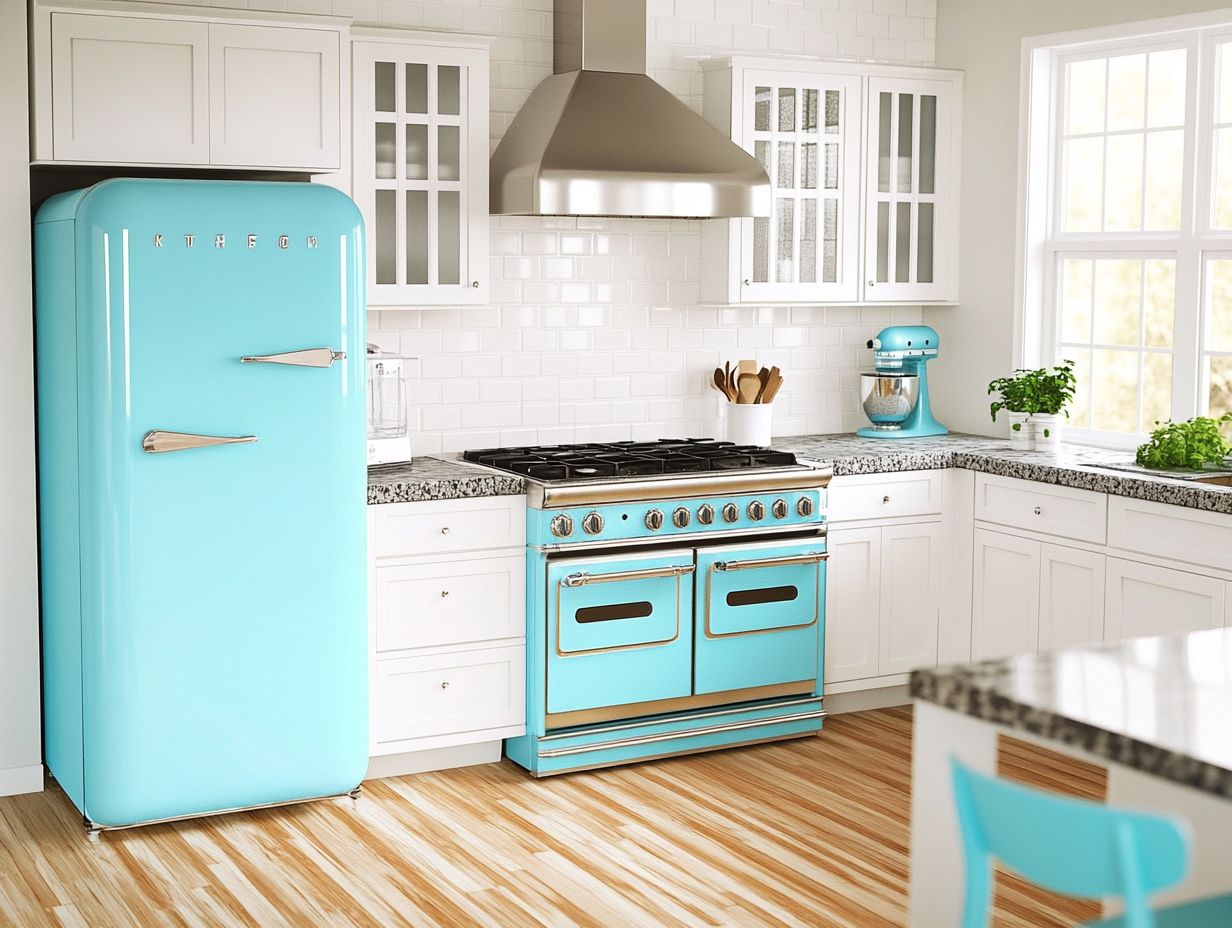Integrating Vintage Appliances in Your Kitchen Design