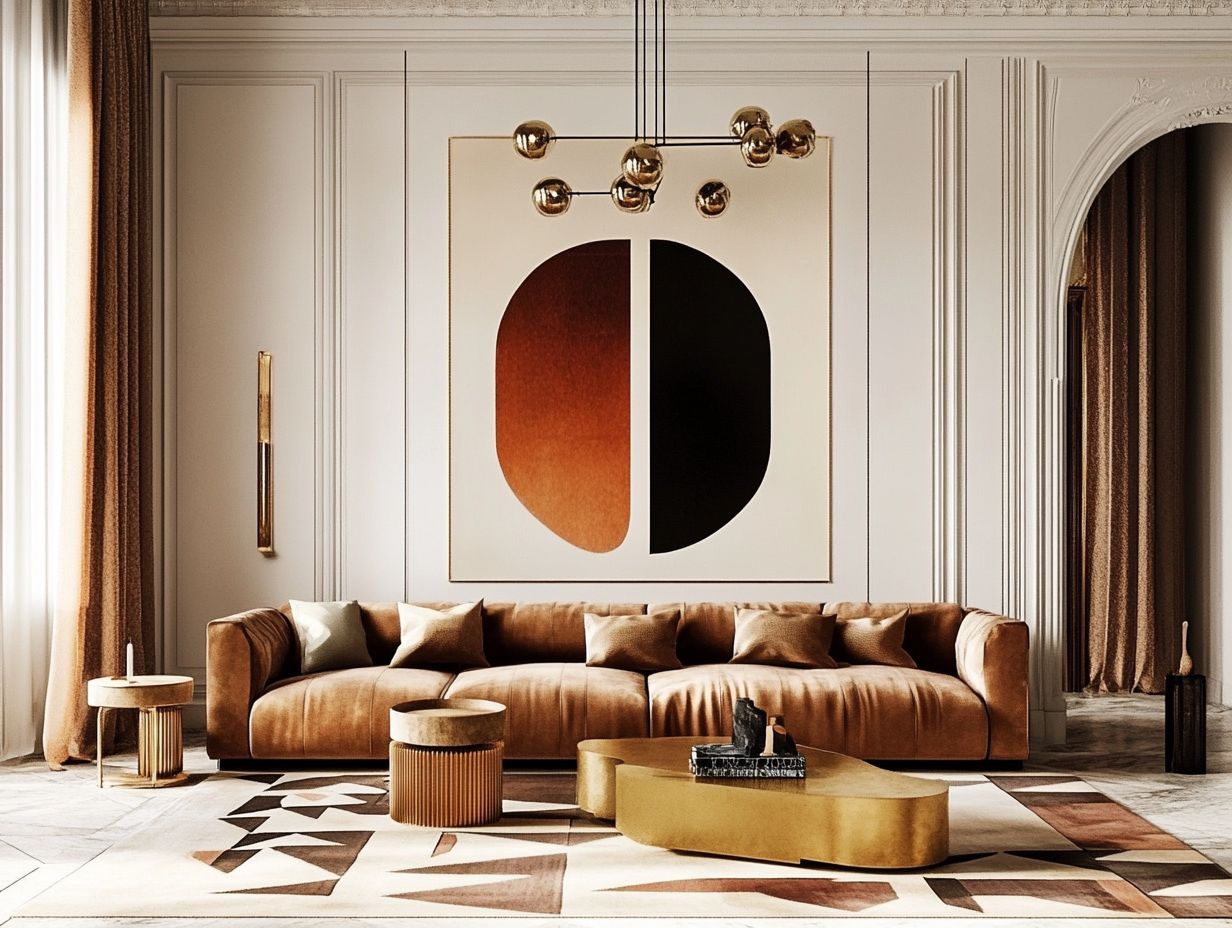 Art Deco style in modern homes