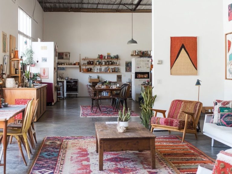 How to Incorporate Vintage Decor in an Open Floor Plan