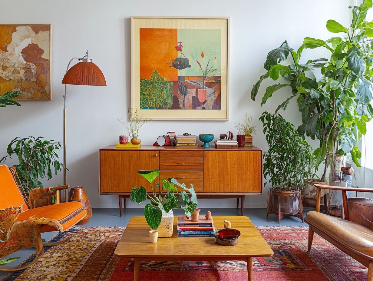 Creative ways to incorporate vintage furniture in an eclectic space